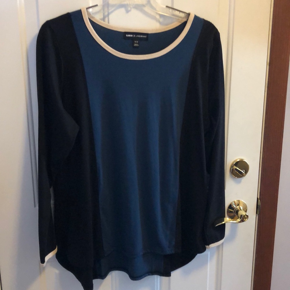 NWOT Color blocked super soft top